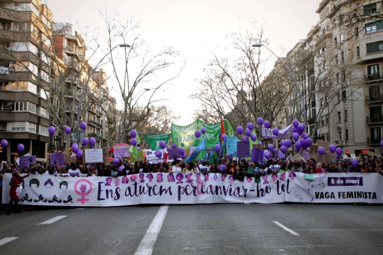 Inici de la manifestació unitària del 8 de març / Aleix Salvans