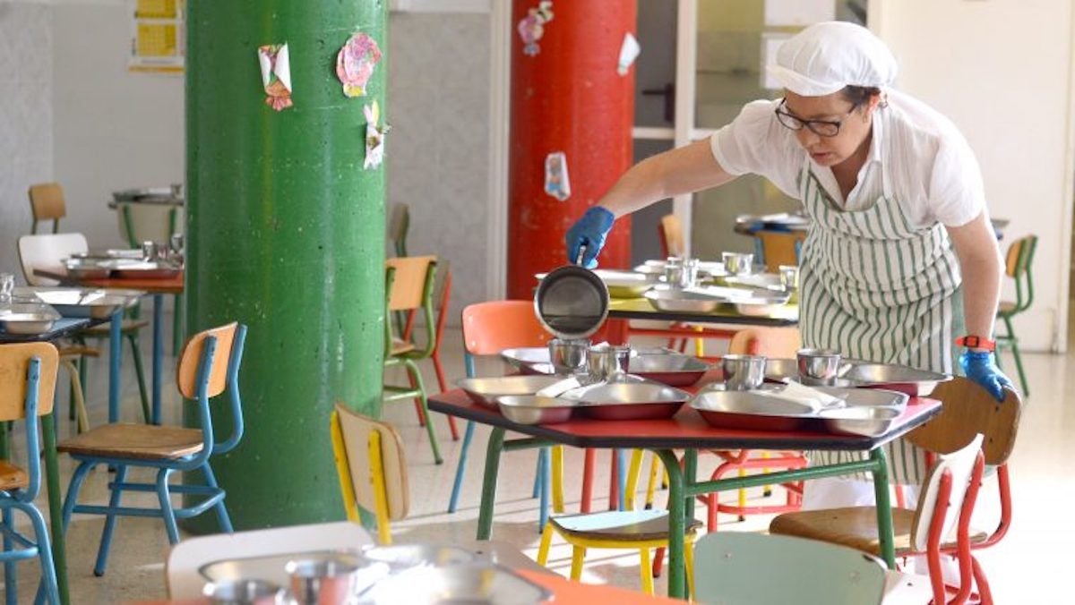 Menjador escolar / Ajuntament de Barcelona