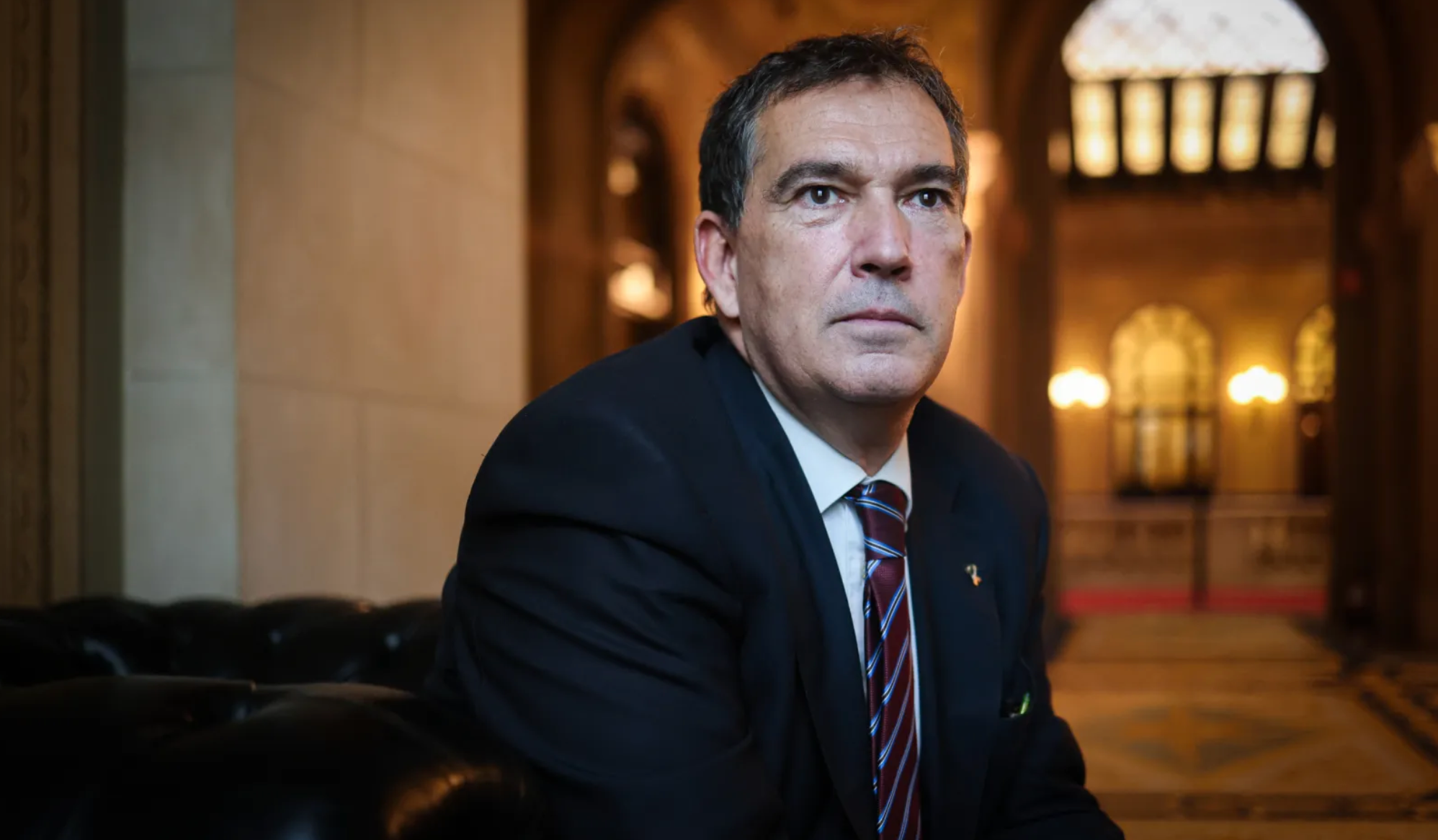 L'advocat Jaume Alonso-Cuevillas s'ha ofert per ser el candidat de Junts a l'alcaldia de Barcelona / Jordi Borr&agrave;s