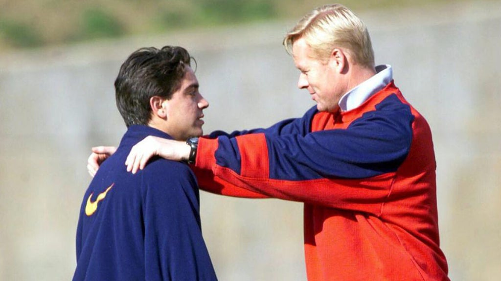 Xavi Hernández i Ronald Koeman, en archivo | FC Barcelona