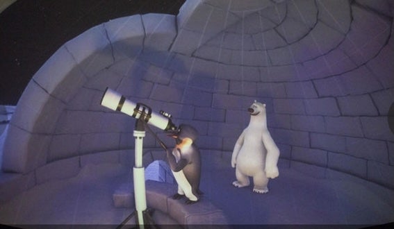 Fotograma de la projecci&oacute; de Polaris. / Foo: Cedida