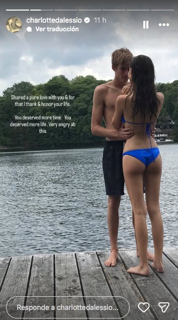 La model ha compartit fotos amb ell de quan eren parella -Instagram