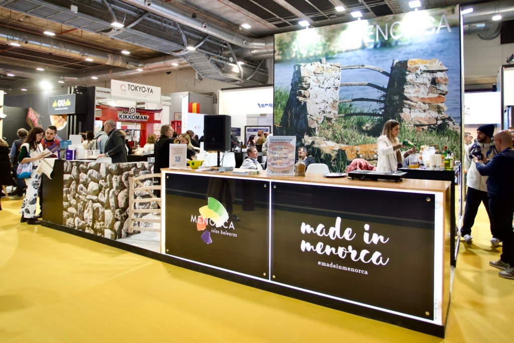 Imatge de l'estand de Menorca al Madrid Fusion / Joan Carles Moreno