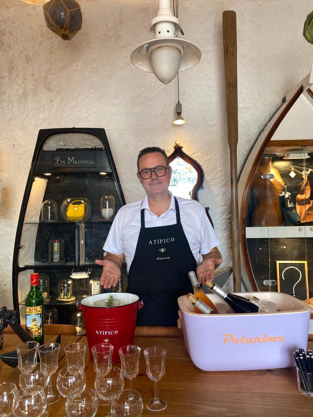 David James, creador d'AT&Iacute;PICO La Cueva / Cedida