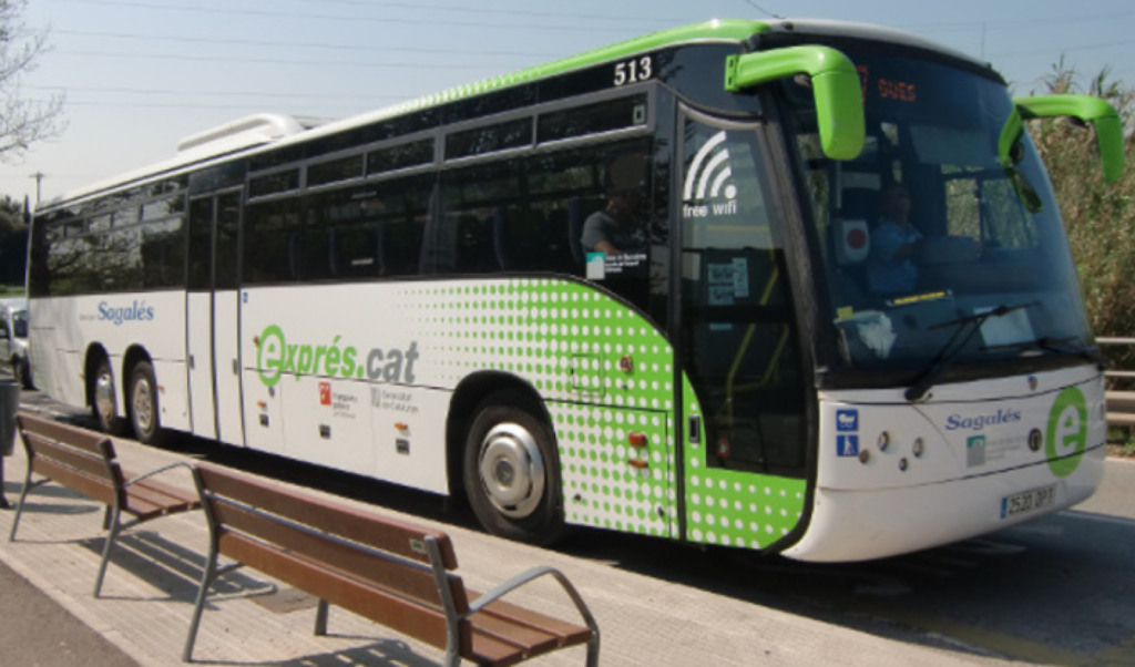 Canvi de recorregut de la línia exprés e2 Barcelona-Terrassa