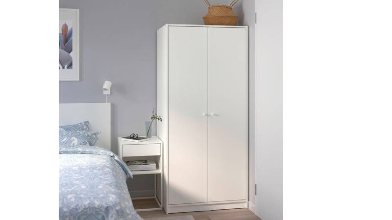 L'armari Kleppstad d'Ikea per 99,99 euros: la soluci&oacute; blanca i pr&agrave;ctica per a habitacions petites